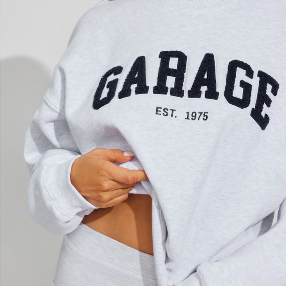 Garage‎ UltraFleece Crewneck Sweatshirt -Spring Grey Mix